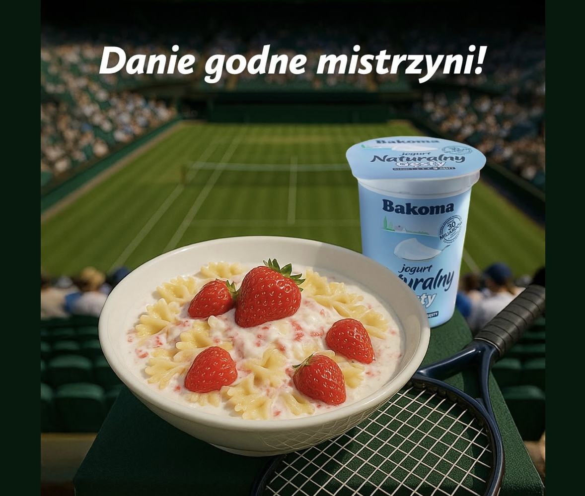 BAKOMA – Kuchnia jogurtowa – danie mistrza – FB